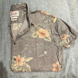 Quicksilver Hawaiian Short Sleeve Shirt